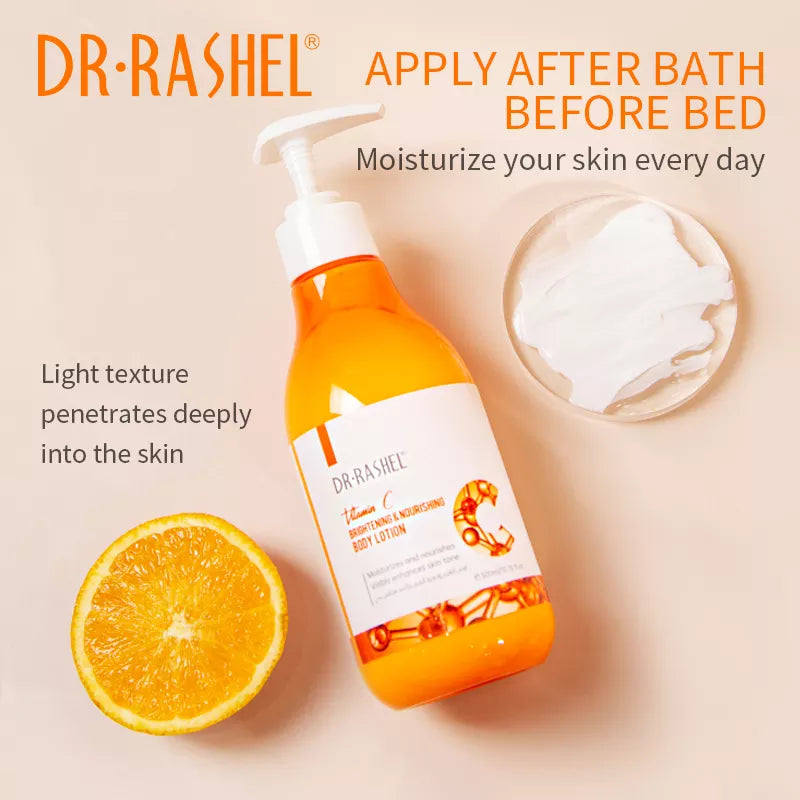 Dr.Rashel Vitamin C Brightening & Nourishing Body Lotion - 300ml