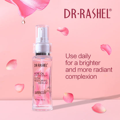 Dr.Rashel Rose Oil Nutritious Vitality Glow Restoring Serum - 40g