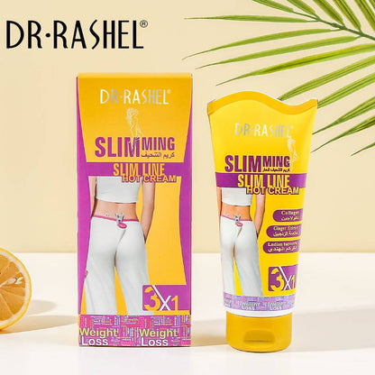 Dr.Rashel Slimming Slim Line Hot Cream _ Ginger Extract, Collagen & Indian Turmeric - 150g