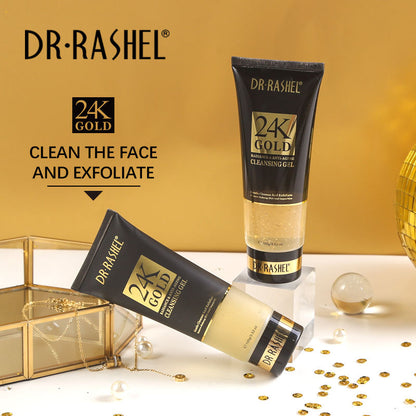 Dr.Rashel 24k Gold Radiance & Anti-aging Cleansing Gel - 100g