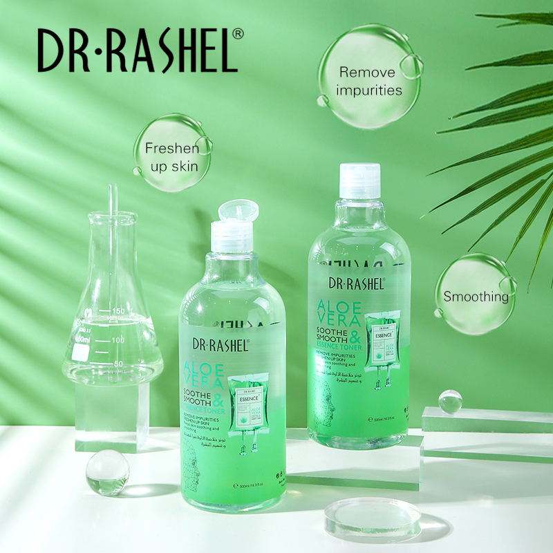 Dr.Rashel Aloe Vera Soothe & Smooth Essence Toner - 500ml