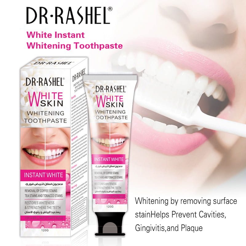 Dr.Rashel White Skin Whitening Tooth Paste - 120g