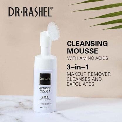 Dr.Rashel Cleansing Mousse With Amino Acids 3 In 1 - 125ml