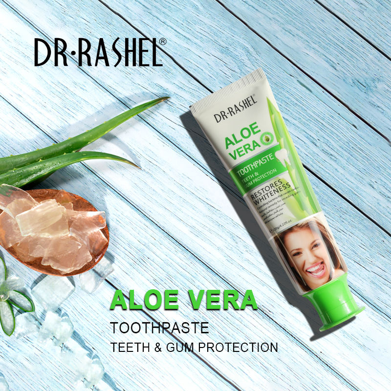 Dr.Rashel Aloe Vera Tooth Paste _ Restores Whiteness - 120g