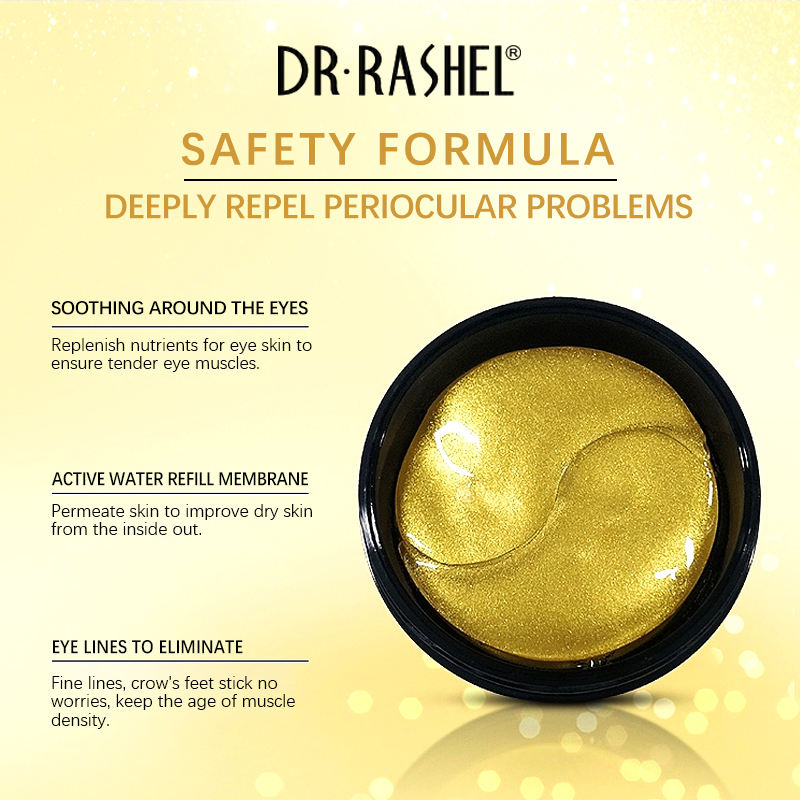 Dr.Rashel 24k Gold Collagen Hydrogel Eye Mask - 60g