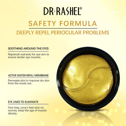 Dr.Rashel 24k Gold Collagen Hydrogel Eye Mask - 60g