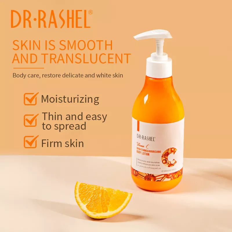 Dr.Rashel Vitamin C Brightening & Nourishing Body Lotion - 300ml