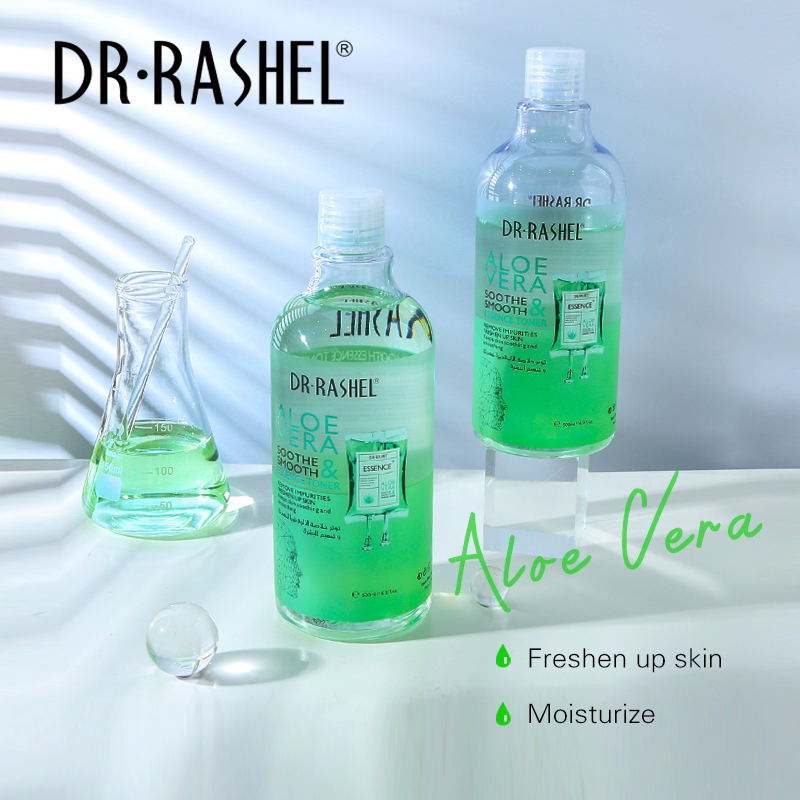 Dr.Rashel Aloe Vera Soothe & Smooth Essence Toner - 500ml