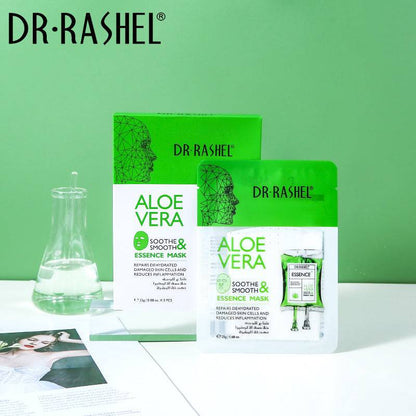 Dr.Rashel Aloe Vera Soothe & Smooth Essence Mask - 25g