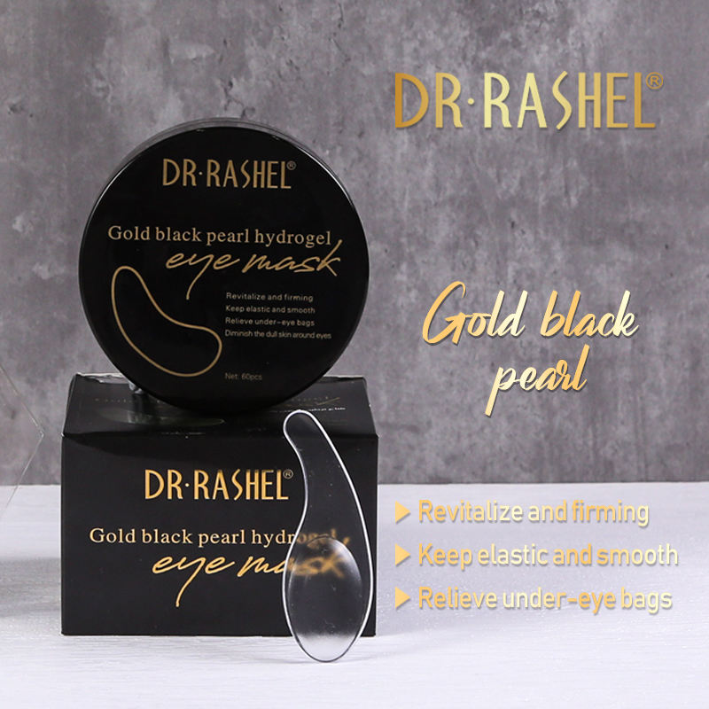 Dr.Rashel Gold Black Pearl Hydrogel Eye Mask - 60Pcs