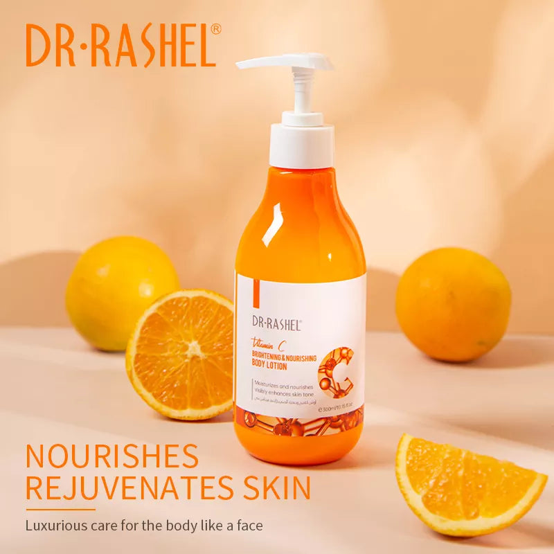 Dr.Rashel Vitamin C Brightening & Nourishing Body Lotion - 300ml