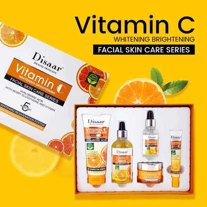 Disaar Vitamin C Facial Skin Care Series 5Pcs Set