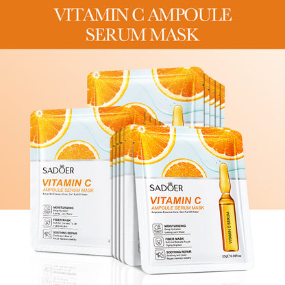 Sadoer Vitamin C Ampoule Serum Mask - 25g