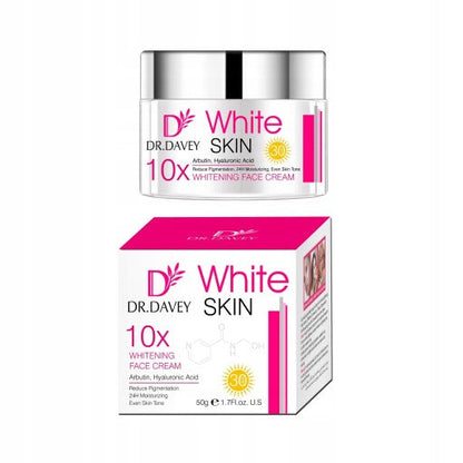 Dr.Davey White Skin 10x Whitening Face Cream - 50g