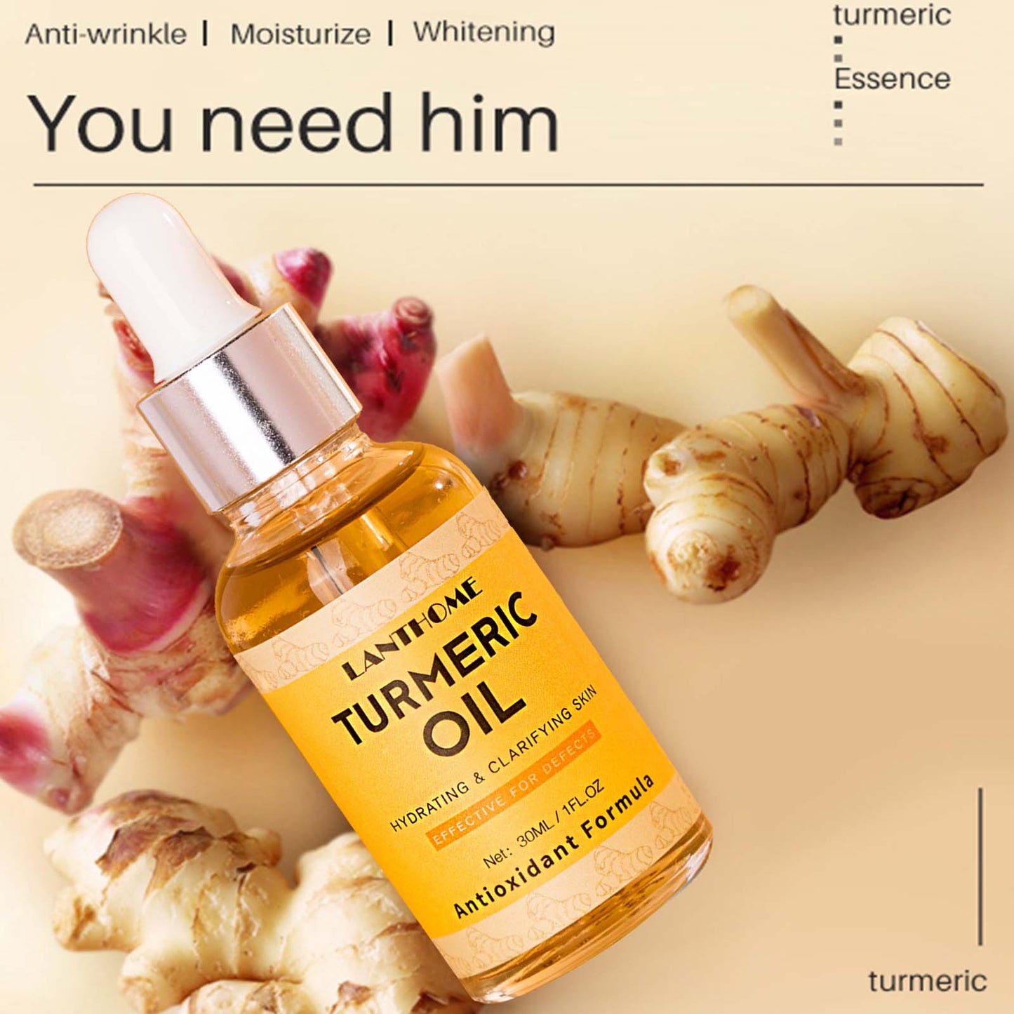 Lanthome Turmeric Oil - 30ml