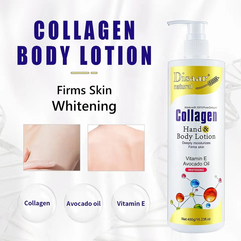 Disaar Collagen Hand And Body Lotion - 480g