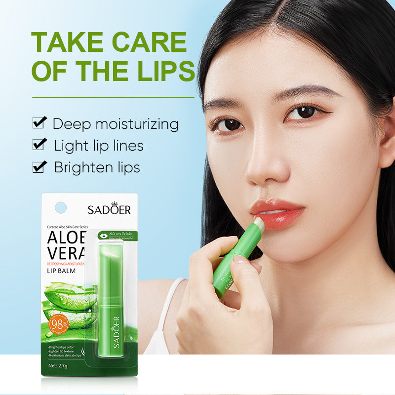 Sadoer Aloe Vera Lip Balm - 2.7g