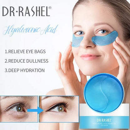 Dr.Rashel HA Hydrating & Nourishing Hydrogel Eye Mask - 60Pcs