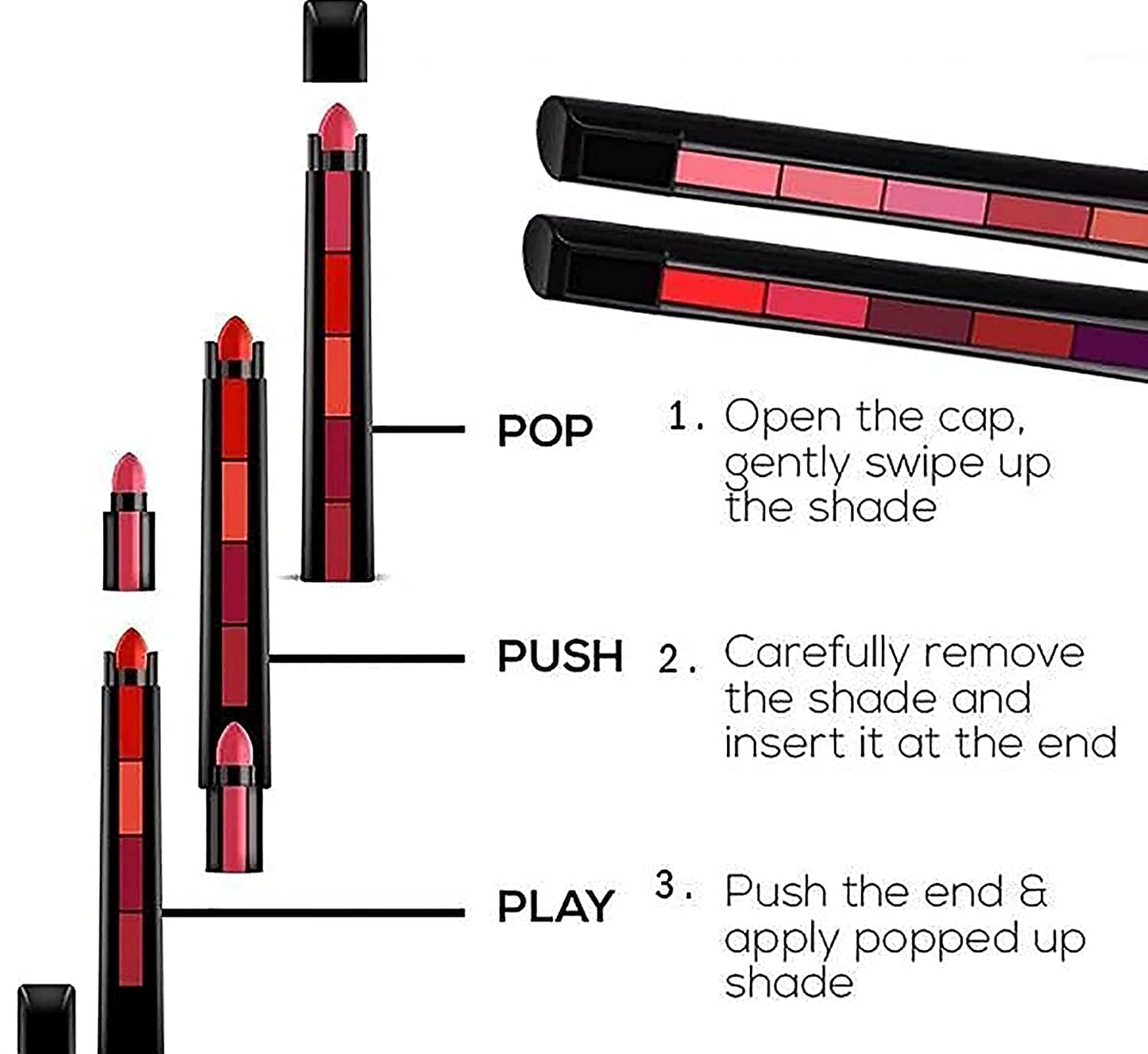 Fit Colors 5 In 1 Lipstick - 1.2g