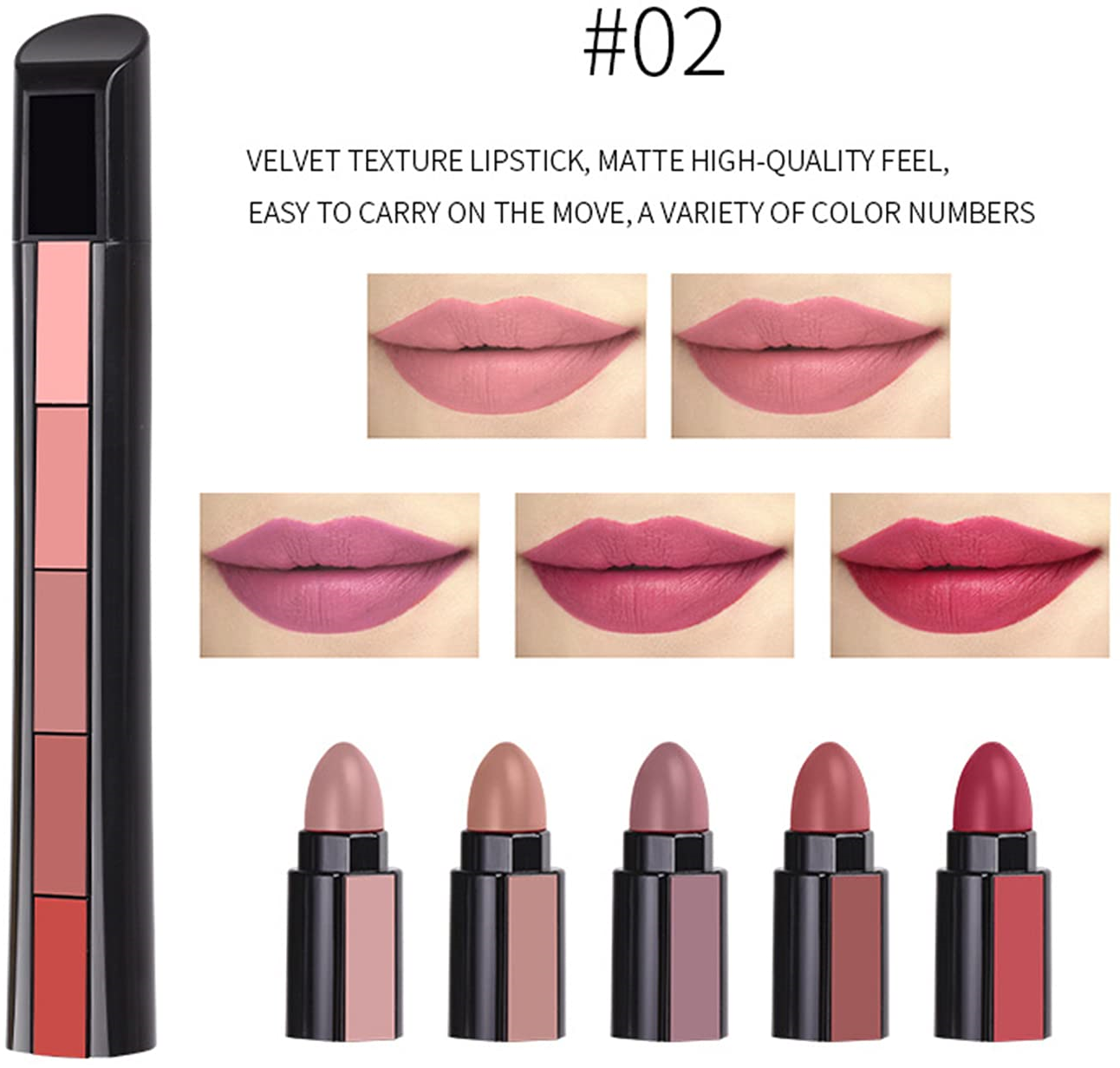 Fit Colors 5 In 1 Lipstick - 1.2g