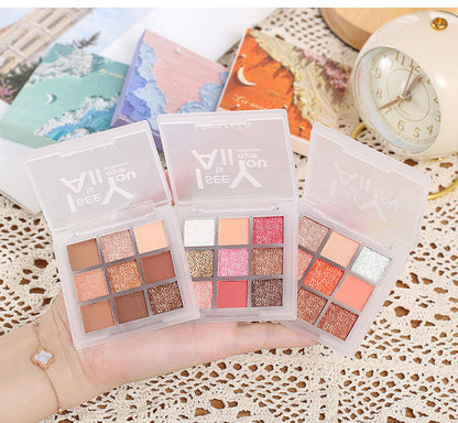 Lameila Eyeshadow Palette 9 Colors - 7.2g