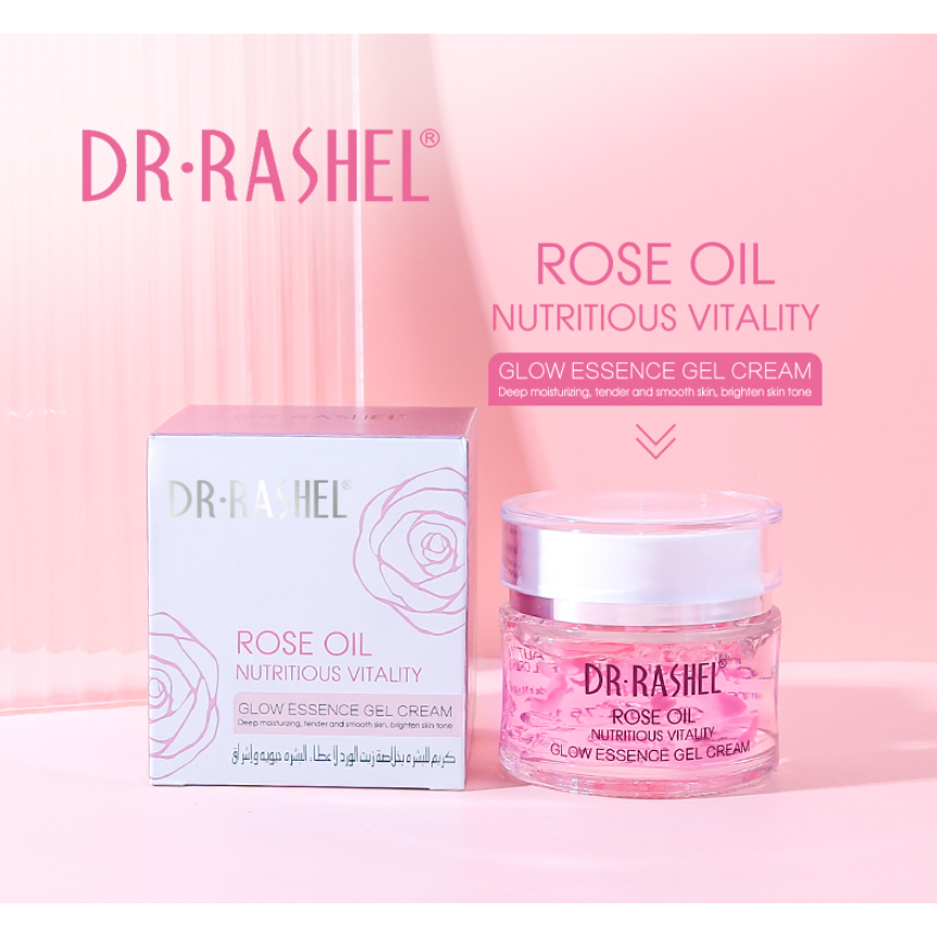 Dr.Rashel Rose Oil Nutritious Vitality Glow Essence Gel Cream - 50g