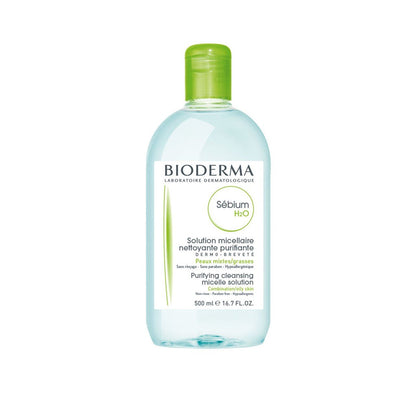 Bioderma Sebium H2O Purifying Cleansing Micellar Water - 500ml