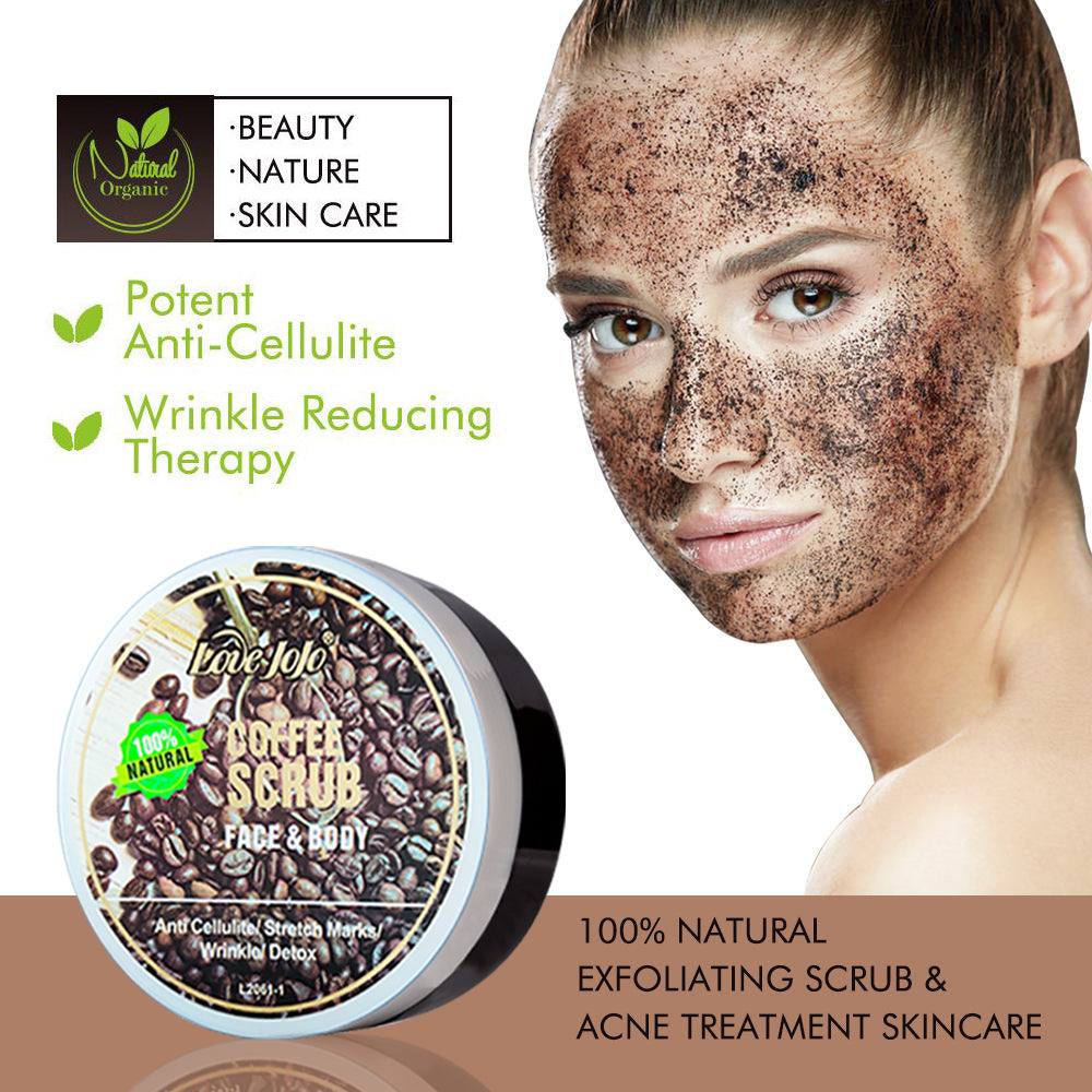 Love Jojo Coffee Scrub Face & Body - 240g