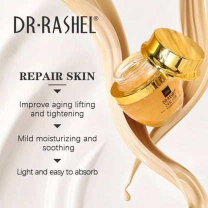 Dr.Rashel Anti-wrinkle Gel Cream 24k Gold And Collagen - 50ml