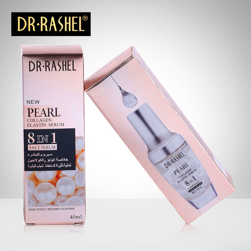 Dr.Rashel Pearl Collagen Elastin Serum 8 In 1 Face Serum - 80ml