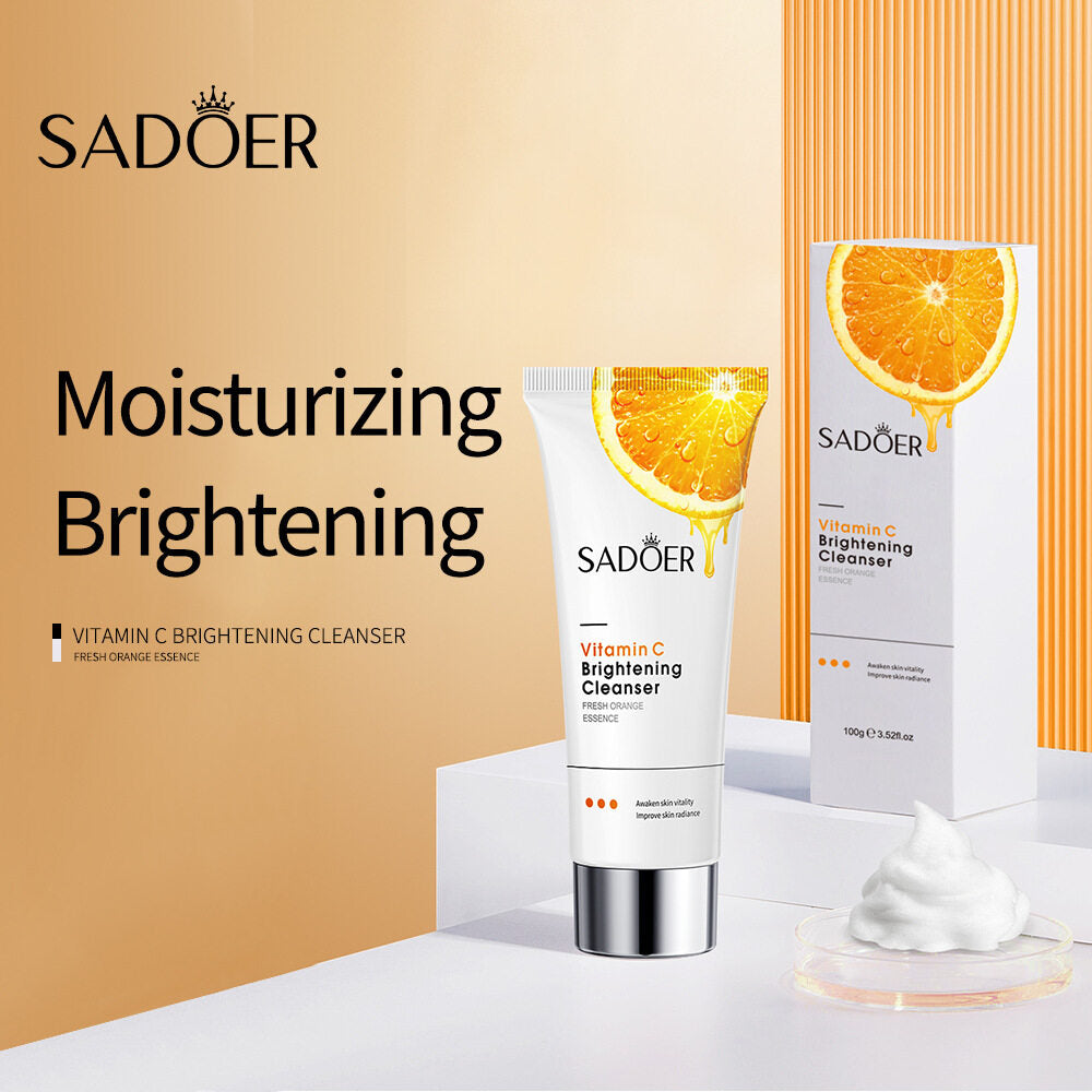 Sadoer Vitamin C Brightening Cleanser - 100g