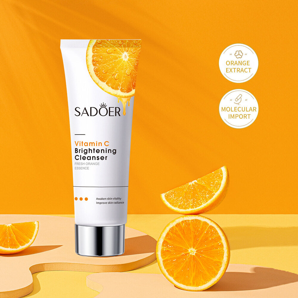 Sadoer Vitamin C Brightening Cleanser - 100g