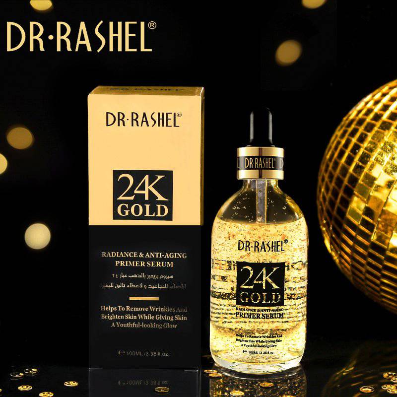 Dr.Rashel 24k Gold Radiance & Anti-aging Primer Serum - 100ml