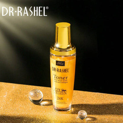 Dr.Rashel Toner With Real Gold Atoms & Collagen Gold And Collagen - 120ml