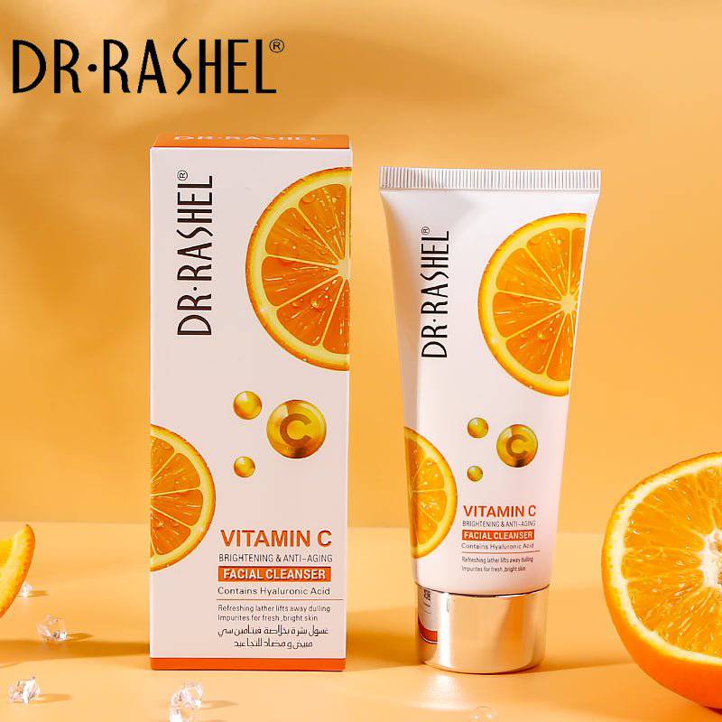 Dr.Rashel Vitamin C Brightening & Anti Aging Facial Cleanser - 80g