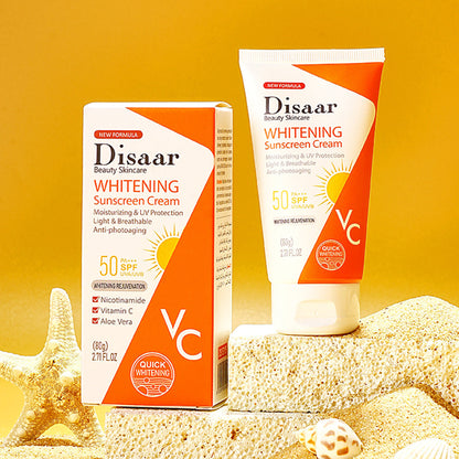 Disaar Vitamin C Whitening Whitening Sunscreen Cream - 80g