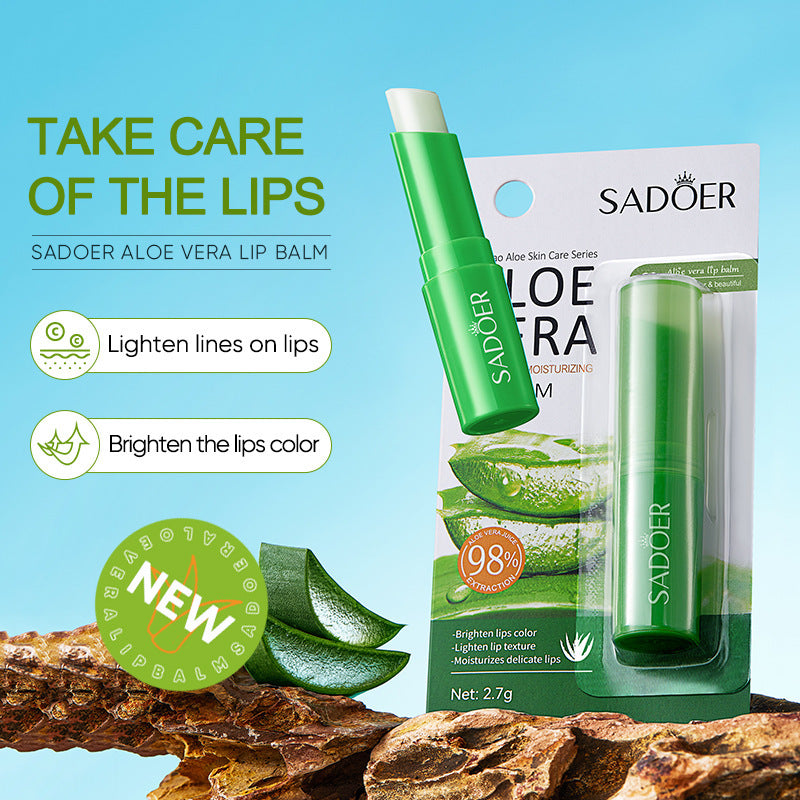 Sadoer Aloe Vera Lip Balm - 2.7g