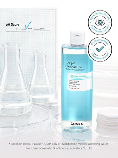 Cosrx Low pH Niacinamide Micellar Cleansing Water - 400ml