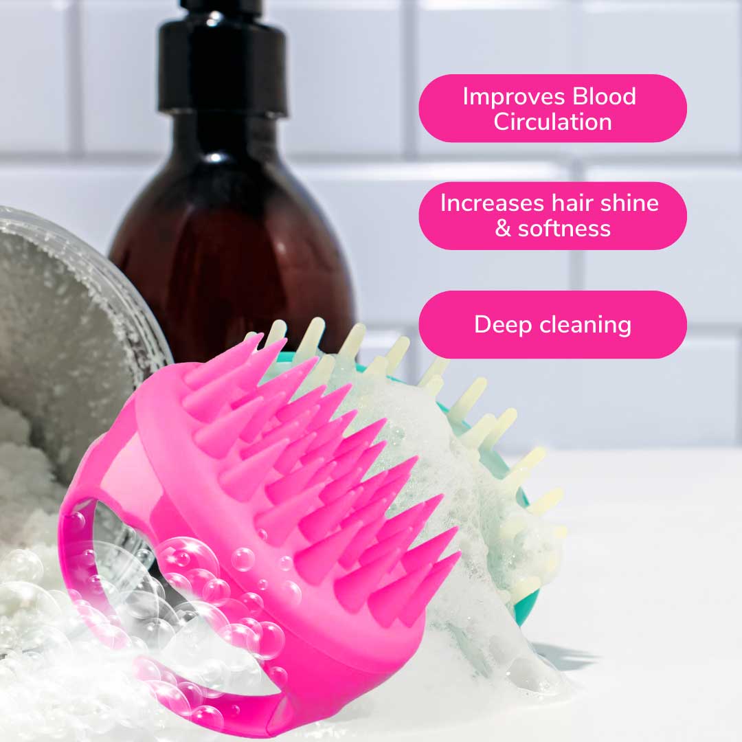 Hair Scalp Massager Shampoo Brush