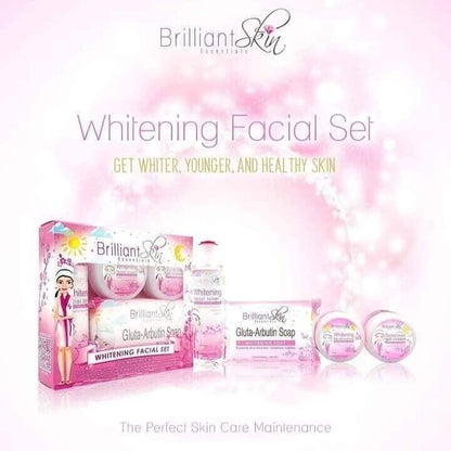 Brilliant Skin Essentials Whitening Facial Set - 4 in 1