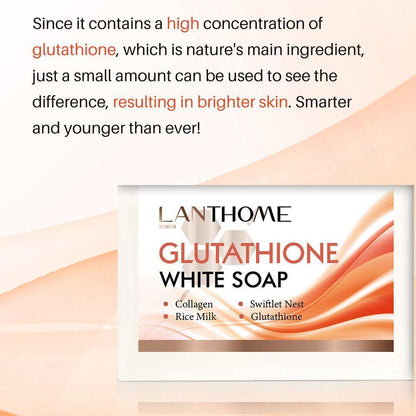 Lanthome Glutathione White Soap - 100g