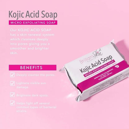 Brilliant Skin Kojic Acid Soap - 135g