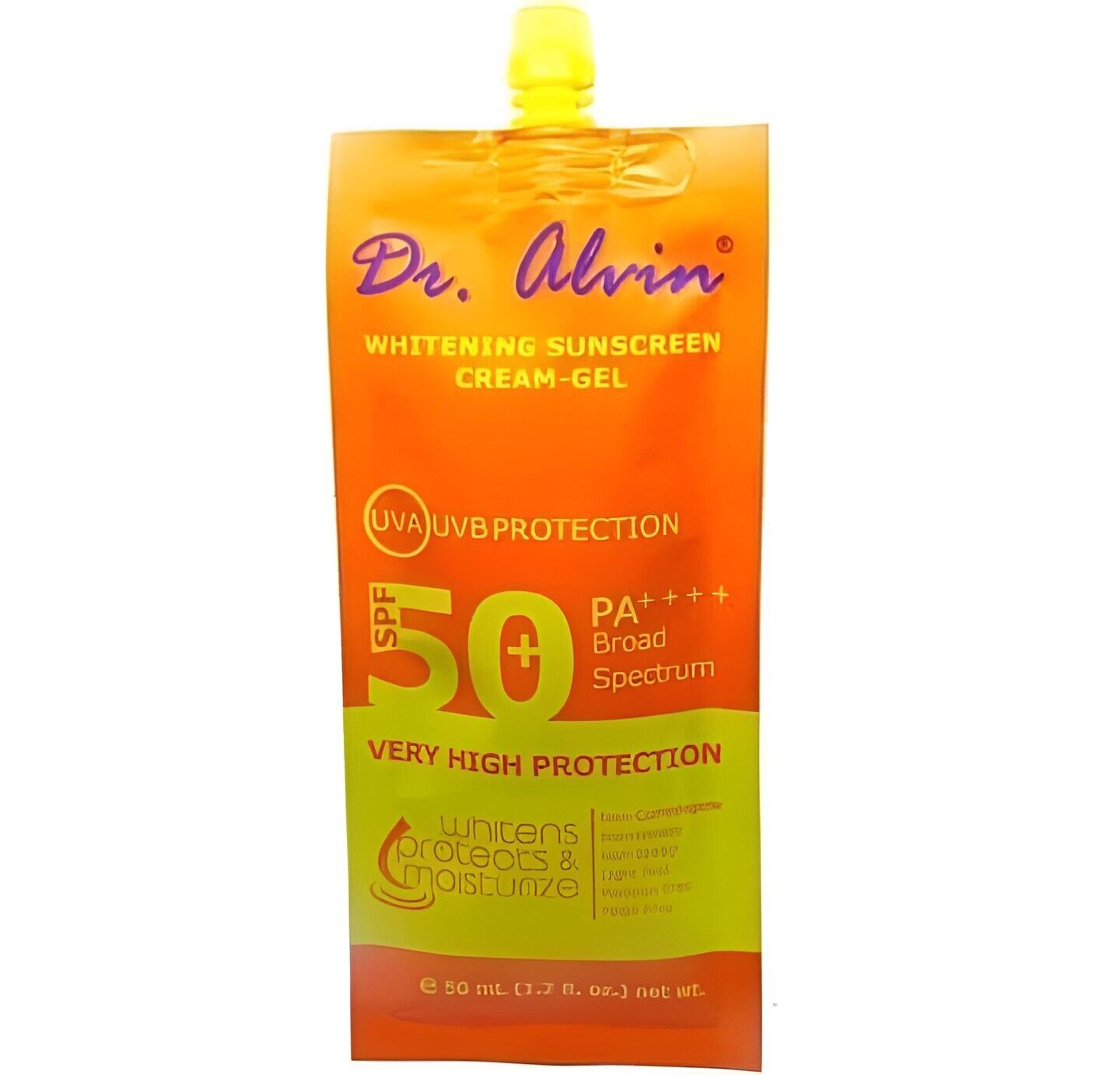 Dr.Alvin Whitening Sunscreen Cream-Gel - 50ml