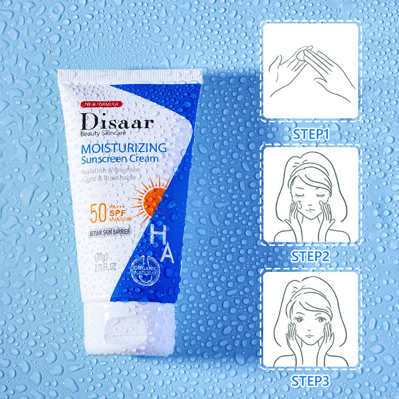 Disaar HA Moisturizing Sunscreen Cream - 80g